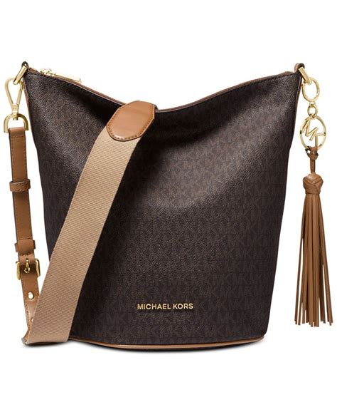 Michael Kors Brooke Signature Bucket Crossbody 